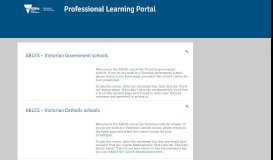 
							         Professional Learning Portal: General								  
							    