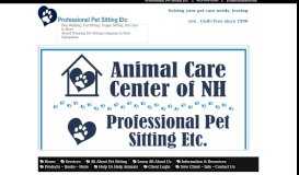 
							         Professional Pet Sitting Etc.: · Award Winning Dog Walking ...								  
							    
