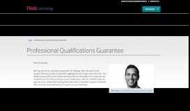 
							         Professional Qualifications Guarantee - Fitch Learning								  
							    