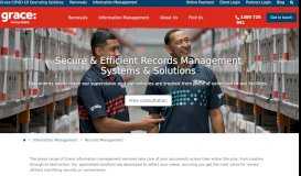 
							         Professional Record Management, Information Management | Grace								  
							    
