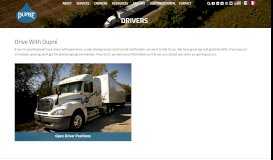 
							         Professional Truck Driver Positions at Dupré Logistics - Dupre Logistics								  
							    