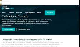 
							         Professioneller Service | DataCore - DataCore Software								  
							    
