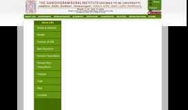 
							         Profile - The Gandhigram Rural Institute - Deemed University								  
							    