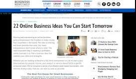 
							         Profitable Online Business Ideas - Business News Daily								  
							    