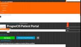 
							         PrognoCIS Patient Portal Reviews and Pricing 2019 - SourceForge								  
							    