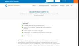 
							         Program Accreditation - ASE Education Foundation								  
							    
