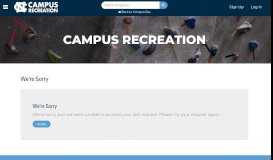 
							         Program Details - UNC Campus Recreation Portal								  
							    