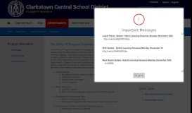 
							         Program Evaluation / Homepage - Clarkstown Central School District								  
							    