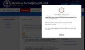 
							         Program Evaluation / Parent Portal - Clarkstown Central School District								  
							    