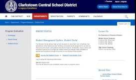 
							         Program Evaluation / Student Portal - Clarkstown Central School ...								  
							    