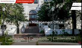 
							         Program Management Office - Montclair State University								  
							    