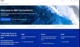 
							         Program overview | IBM PartnerWorld								  
							    