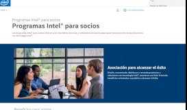 
							         Programas Intel® para socios								  
							    