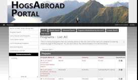 
							         Programs > List All > Office of Study Abroad and International ...								  
							    