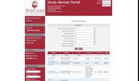 
							         Programs - Study Abroad Portal								  
							    
