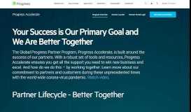 
							         Progress Partner+ by Progress - Progress Software								  
							    