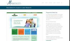 
							         Progressive Family Care Website - Marketicity								  
							    