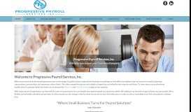 
							         Progressive Payroll Services, Inc.: Home								  
							    