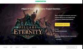 
							         Project Eternity by Obsidian Entertainment — Kickstarter								  
							    
