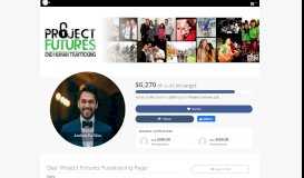 
							         Project Futures Fundraising Portal | Das' Project Futures Fundraising ...								  
							    