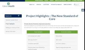 
							         Project Highlights | CalvertHealth								  
							    
