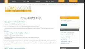 
							         Project HOME Staff | Project HOME								  
							    
