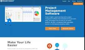 
							         Project Insight: Project Management Software								  
							    
