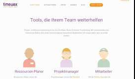
							         Project Management Tools | Online Features | Timewax								  
							    