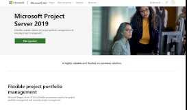 
							         Project Portfolio & Enterprise Resource Management - Microsoft Office								  
							    