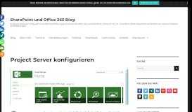
							         Project Server konfigurieren - Office 365 und SharePoint Blog								  
							    