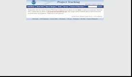 
							         Project Tracking - National Geodetic Survey - NOAA								  
							    