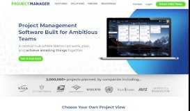 
							         ProjectManager.com: Project Management Software								  
							    