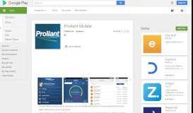 
							         Proliant Mobile - Apps on Google Play								  
							    