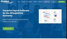 
							         Proliant - The People First Payroll & HR Software								  
							    