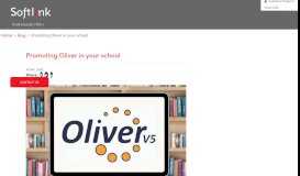 
							         Promoting Oliver in your school - Softlink								  
							    