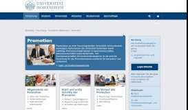 
							         Promotion: Universität Hohenheim								  
							    