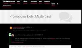 
							         Promotional Debit Mastercard | T-Mobile Support - T-Mobile Support ...								  
							    