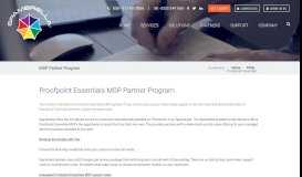 
							         Proofpoint Essentials MSP Partner Program - Spambrella								  
							    