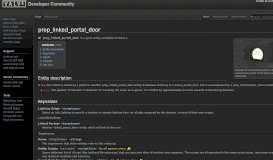 
							         prop_linked_portal_door - Valve Developer Community								  
							    
