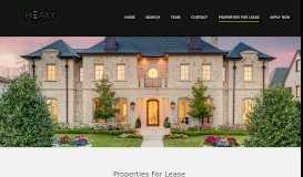 
							         Properties For Lease - Rogers Healy Property Management								  
							    