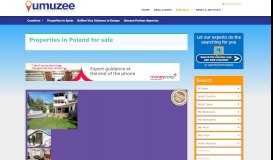 
							         Properties in Poland for sale - umuzee.com - Property Portal								  
							    
