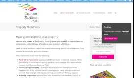 
							         Property Alterations | Chatham Maritime Trust								  
							    