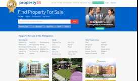 
							         Property for sale : Houses and Lots in the Philippines : Property24								  
							    