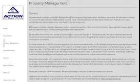 
							         Property Management - Action Management of Gainesville, Inc.								  
							    