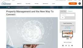 
							         Property Management and the New Way To Connect - Propertyware								  
							    