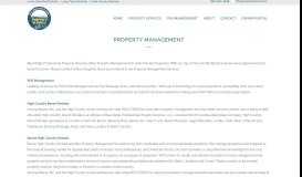 
							         Property Management - Blue Ridge Professional Property Services								  
							    