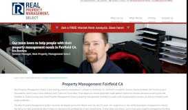 
							         Property Management Fairfield CA | Real Property Management Select								  
							    