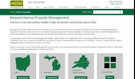 
							         Property Management for VA, NC, MI, PA, OH | Howard Hanna								  
							    