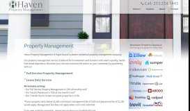 
							         Property Management - Have Property Management								  
							    