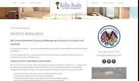 
							         Property Management - Kellar Realty								  
							    